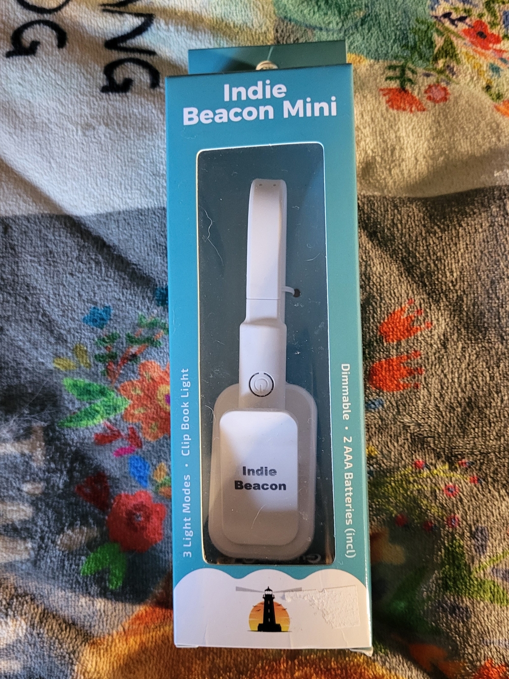 Mini Clip Book Light - White